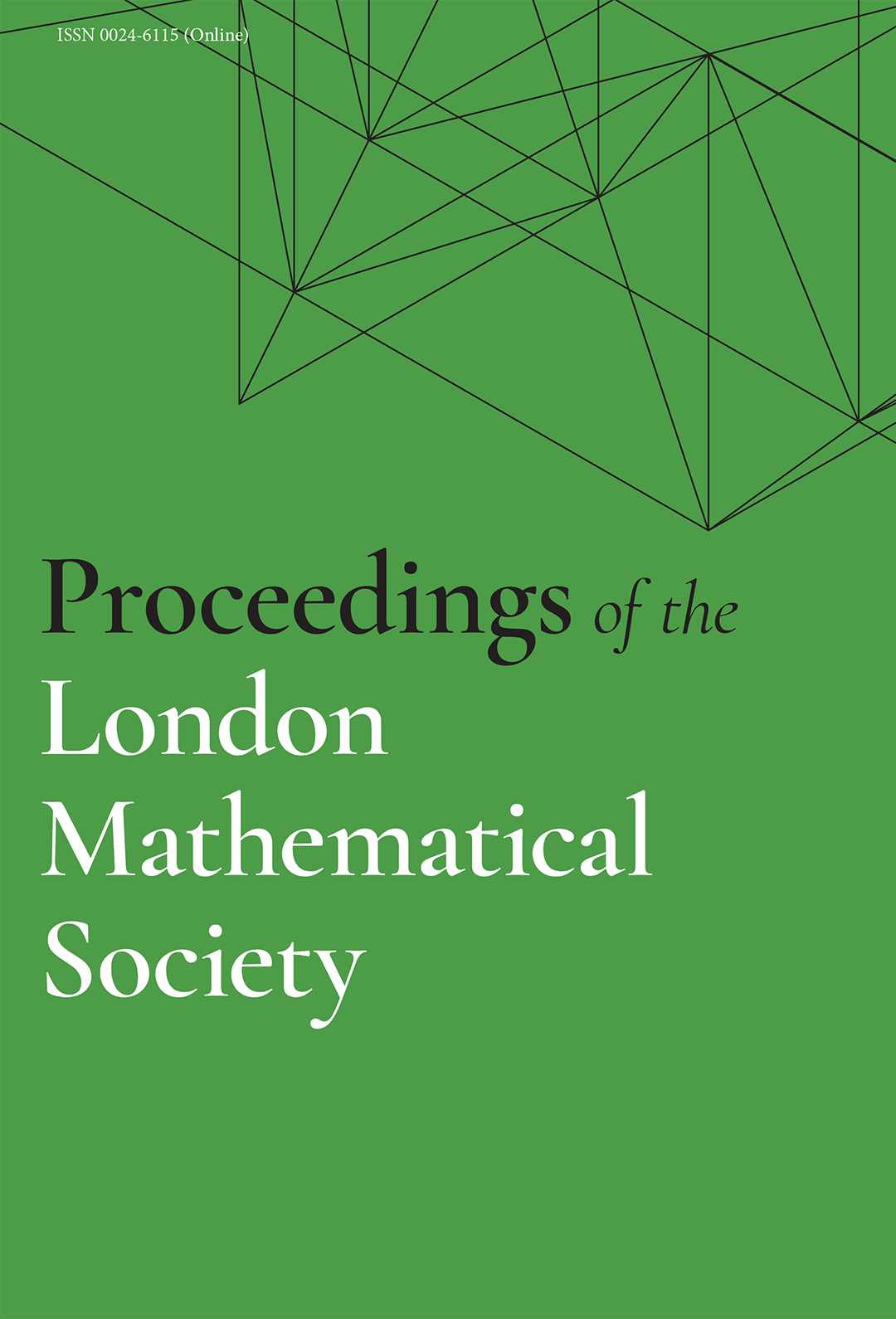 Proceedings of the London Mathematical Society cover image